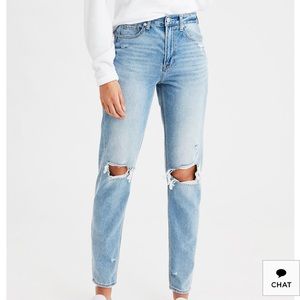 American Eagle mom jeans